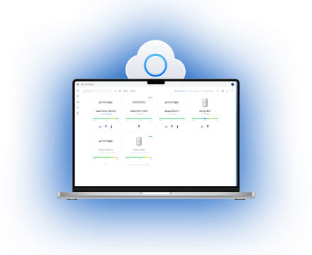 UniFi Site Manager at unifi.ui.com